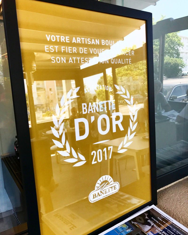 Concours Banette D'Or 2017 Boulangerie Aixoise Marseille