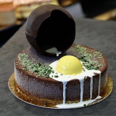 Gâteau Chocolat Oeuf Fait à Partager Maison Pâques Boulangerie Aixoise Marseille