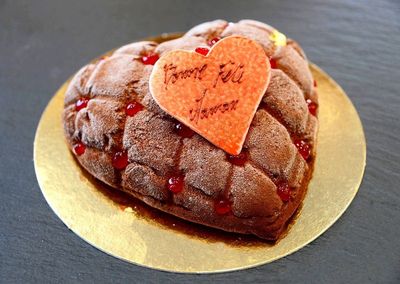 Gâteau Coeur Chocolat Fête des Mères Fait Maison à Partager Boulangerie Aixoise Marseille