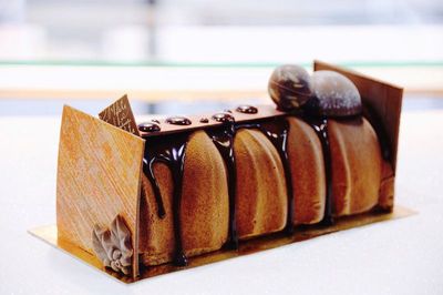 Bûche Trianon Chocolat Faite Maison à Partager Noel Boulangerie Aixoise Marseille